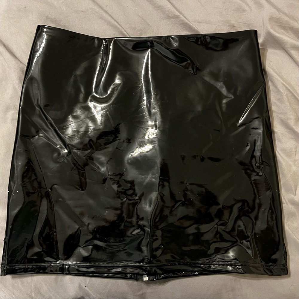 Latex-style Miniskirt